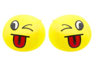 MIĘKKA PIŁECZKA PIŁKA BUŹKA EMOJI ŻÓŁTA 9CM