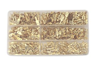 ZESTAW KONEKTORÓW SAMOCHODOWYCH KABLOWYCH 600SZT