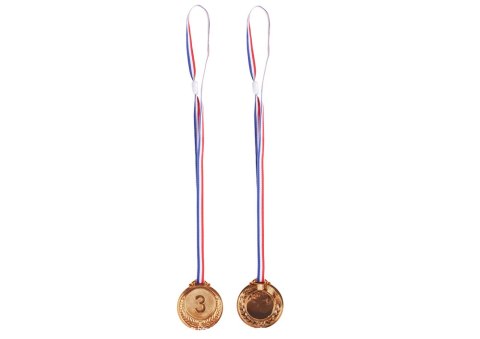 BRĄZOWY MEDAL TRZECIE MIEJSCE NAGRODA TROFEUM CYNKOWY 6,5CM
