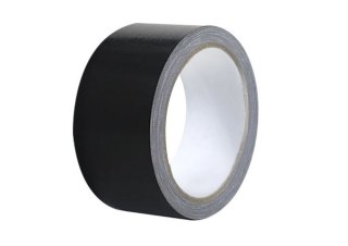 TAŚMA TEKSTYLNA WYTRZYMAŁA MOCNA UNIWERSALNA CZARNA 48MM/54Y