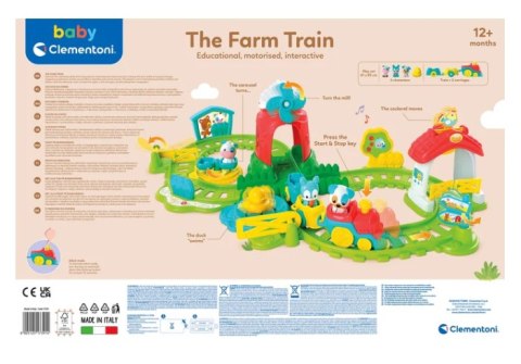 INTERAKTYWNY POCIĄG FARMERA CLEMENTONI 17391