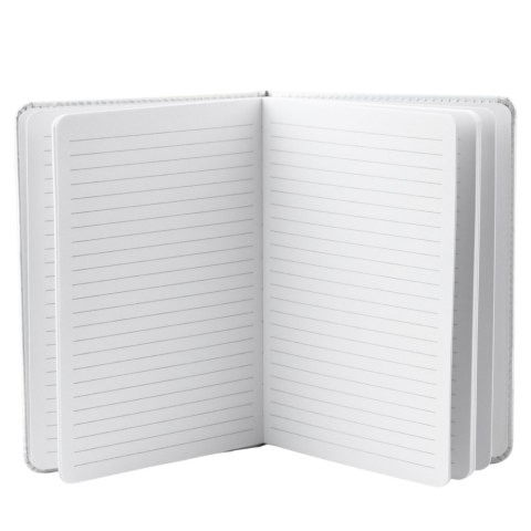 NOTATNIK ZESZYT PLANNER W LINIE LIŚCIE BANANOWCA GUMKA A5 80 KARTEK