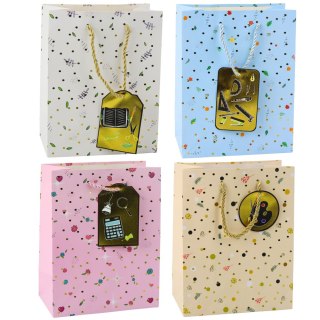 TORBA PREZENTOWA DLA UCZNIA NAUCZYCIELA 32 x 26 x 12 CM