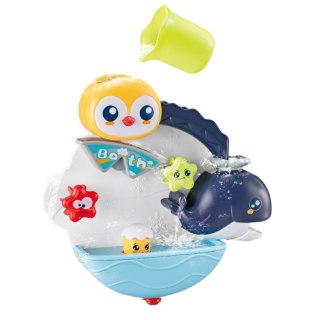 INTERAKTYWNA ZABAWKA WODNA DO KĄPIELI PINGWIN WIELORYB