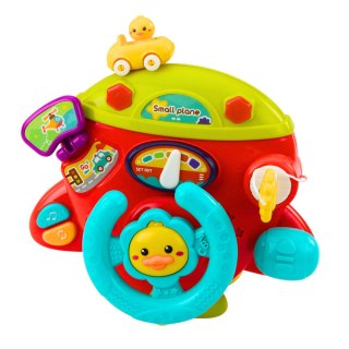 INTERAKTYWNY SAMOLOT TABLICA KOKPIT WIELOFUKNCYJNA MAŁY PILOT DŹWIĘKI