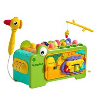 KROKODYL INTERAKTYWNY KOSTKA EDUKACYJNA WIELOFUNKCYJNA DŹWIĘKI