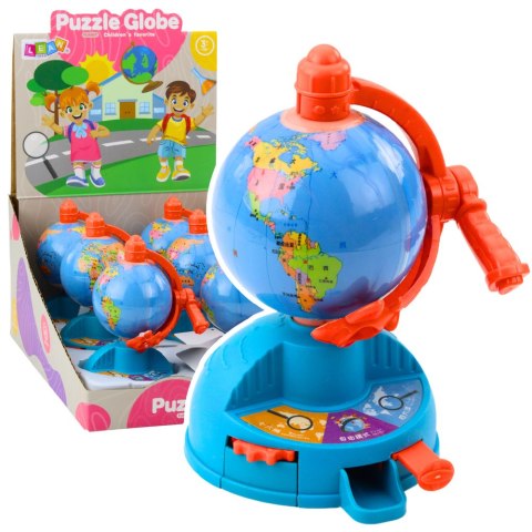MINI GLOBUS OBROTOWE KOŁO ZĘBATE RUCHOMY SAMOLOT