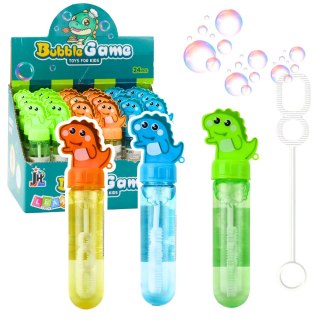 BAŃKI MYDLANE DINOZAUR 3 OTWORY DO BANIEK MIx KOLORÓW 30ML