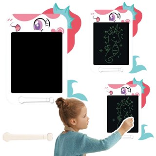 ZNIKOPIS TABLICA DO RYSOWANIA PISANIA LCD RYSIK JEDNOROŻEC BIAŁA