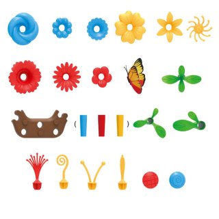 KLOCKI KONSTRUKCYJNE OGRÓD KWIATOWY DIY 148 ELEMENTÓW