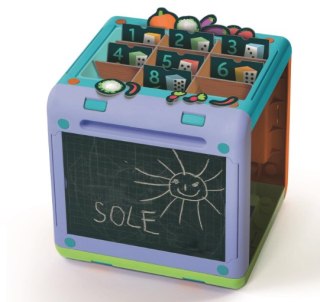 EDUKACYJNY SZEŚCIAN UCZĘ SIĘ BAWIĄC JĘZYK POLSKI CLEMENTONI 50695