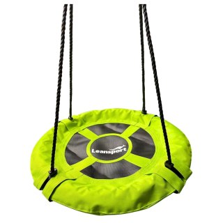 HUŚTAWKA OGRODOWA BOCIANIE GNIAZDO DLA DZIECI ZIELONA 60CM