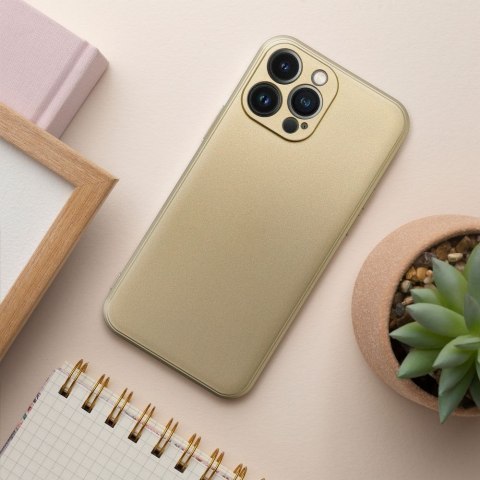 Futerał do iPhone 15 PRO MAX Metallic złoty