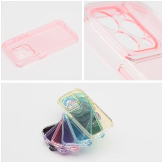 Futerał do iPhone 17 PRO Matrix Clear pudrowy róż