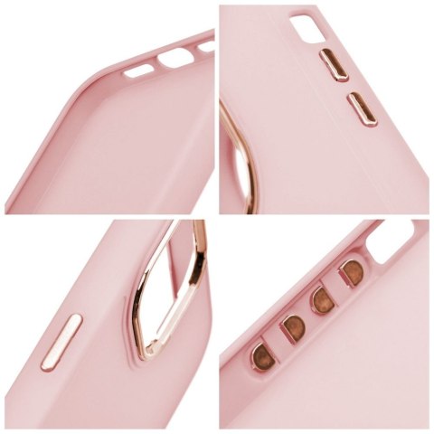 Futerał FRAME do SAMSUNG A57 5G pudrowy róż