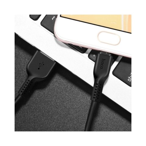 Kabel USB A do Lightning Hoco 2,4A 1 m X20 biały