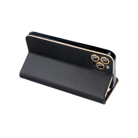 Kabura LUNA Book Gold do SAMSUNG S25 Edge czarny
