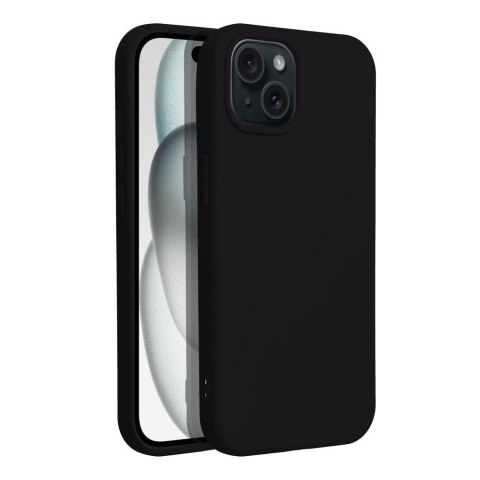 Futerał do iPhone 15 PLUS Silicone czarny