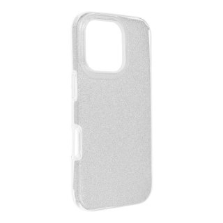 Futerał do iPhone 16 PRO Shining srebrny