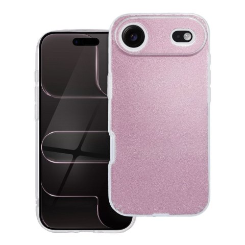 Futerał do iPhone 17 AIR Shining różowy