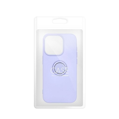 Futerał do Samsung A17 Silicone Ring fioletowy
