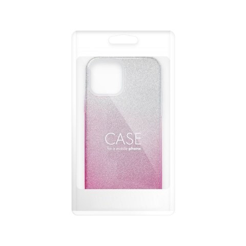 Futerał do Samsung A26 5G Shining transparentny różowy