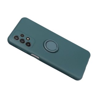 Futerał do Samsung A26 5G Silicone Ring zielony