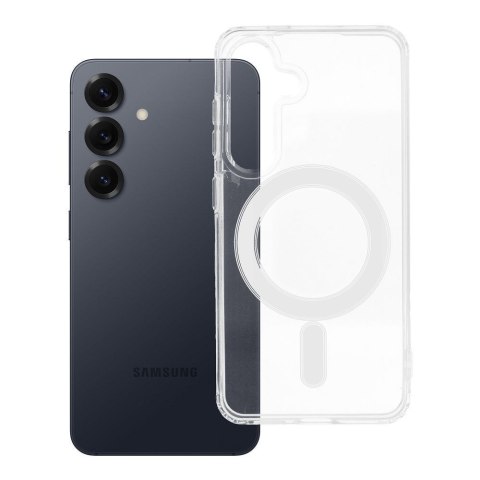 Futerał do Samsung S25 Clear Mag Cover (STR) zgodny z MagSafe transparentny