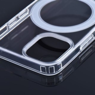 Futerał do Samsung S25 Clear Mag Cover (STR) zgodny z MagSafe transparentny
