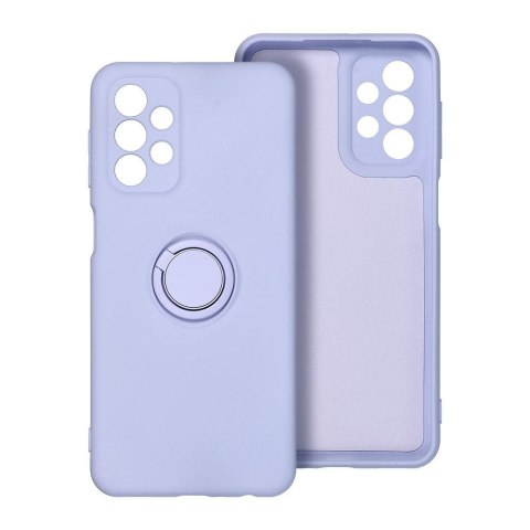 Futerał do Samsung S25 Silicone Ring fioletowy