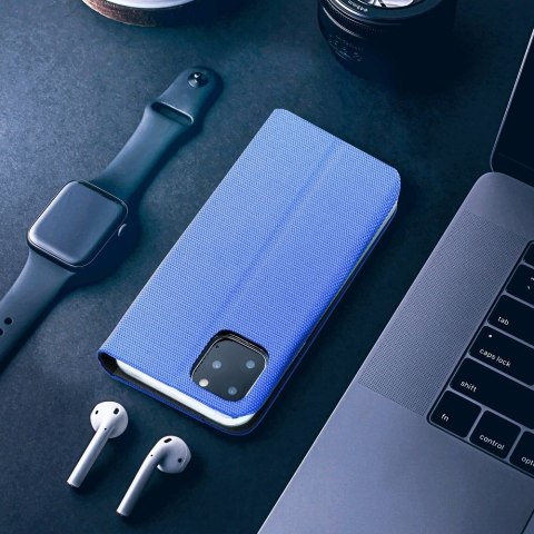 Kabura SENSITIVE Book do XIAOMI Redmi Note 14 4G (GLOBAL - 164,84mm x 78,15mm x 8,16mm) niebieski