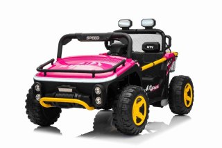 Pojazd Buggy UTV SPEED 4x4 Różowy