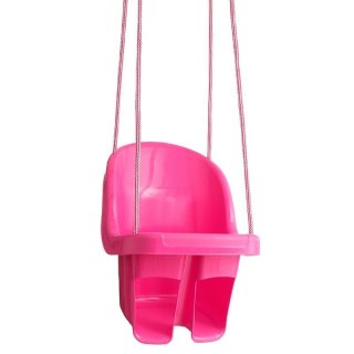 Huśtawka kubełkowa różowy TEGA