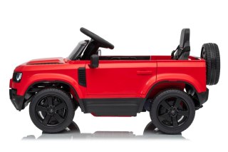Pojazd Land Rover Defender Czerwony
