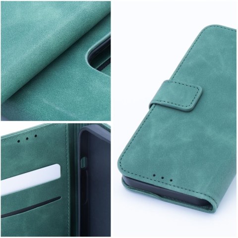 Etui z klapką na Samsung A32 5G Tender Book zielone