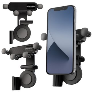 UCHWYT SAMOCHODOWY NA TELEFON MONTAŻ NA EKRANIE PANELU ŚRODKOWYM