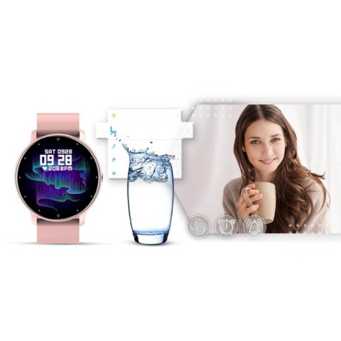 Smartwatch GIEWONT Różowy GW120-1 N/A