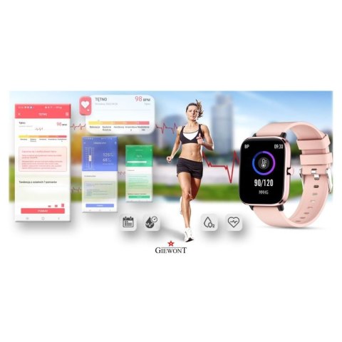 Smartwatch Giewont Różowy GW230-1 N/A