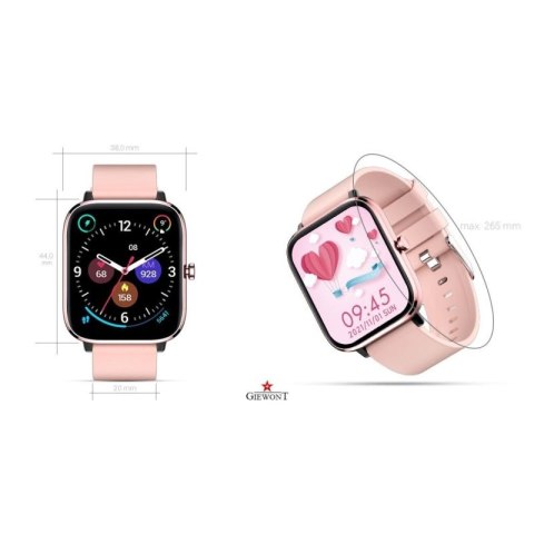 Smartwatch Giewont Różowy GW230-1 N/A