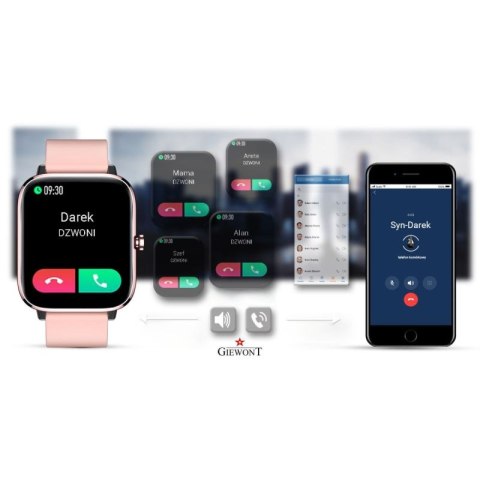 Smartwatch Giewont Różowy GW230-1 N/A