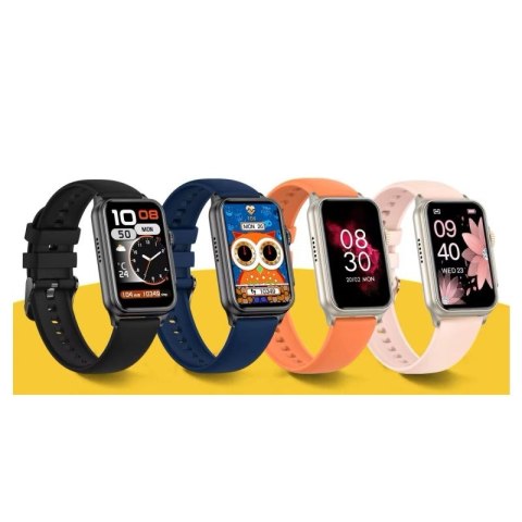 Smartwatch Damski RUBICON RNCF06 Black SMARUB222 N/A