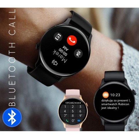 Smartwatch RUBICON RNCF10 Black SMARUB237 N/A