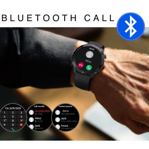Smartwatch RUBICON RNCF14 Silver/White SMARUB252 N/A