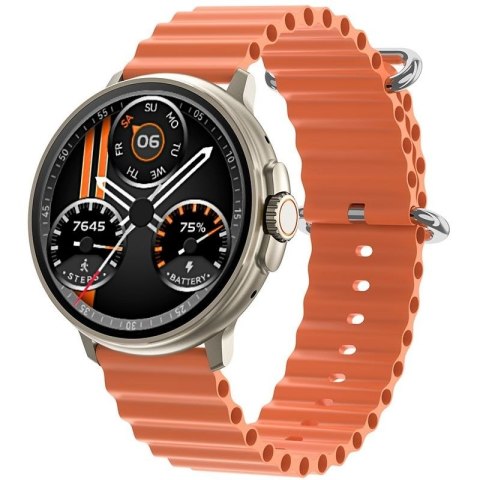 Smartwatch RUBICON RNCF15 Tytan/Orange SMARUB258 N/A