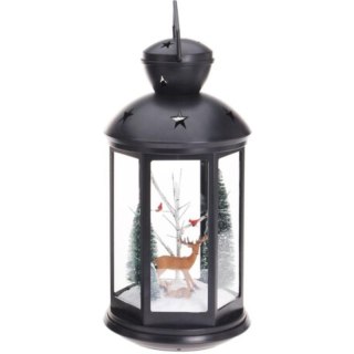 LATARNIA DEKORACYJNA LED 43CM RENIFERY N/A