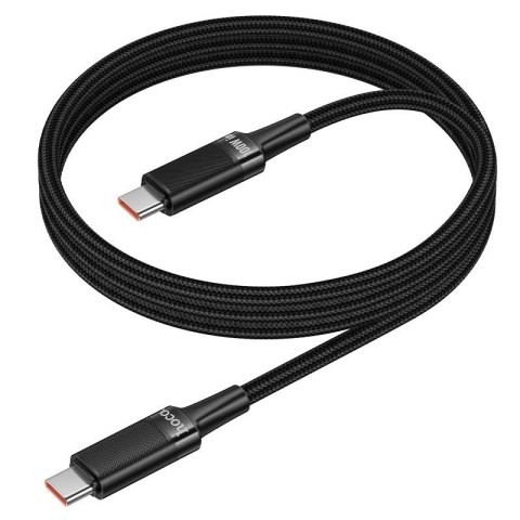 Kabel USB C do USB C Hoco PD 5A 100W 1,2 m U153 Extreme czarny