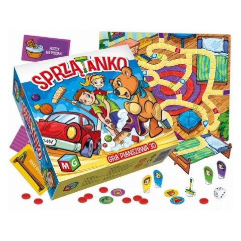 Sprzątanko gra 3d MULTIGRA Planszowa