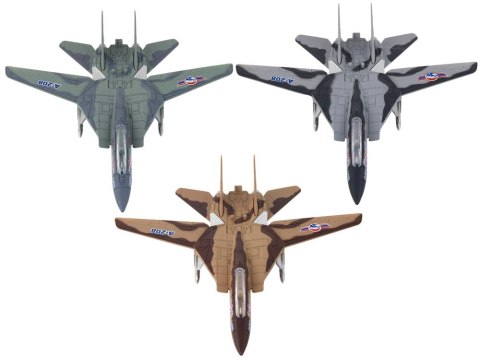 SAMOLOT WOJSKOWY Z NAPĘDEM MYŚLIWIEC MORO ŚWIATŁA DŹWIĘKI MIx