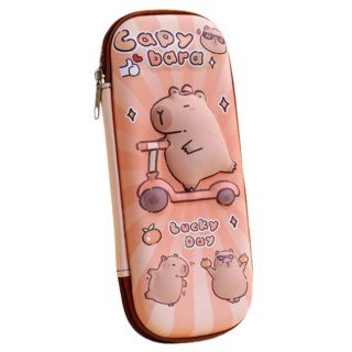 PIÓRNIK PRZYBORNIK SZKOLNY KAPIBARA NA HULAJNODZE 23CM