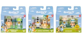 BLUEY. ZESTAW Z 2 FIGURKAMI MIx